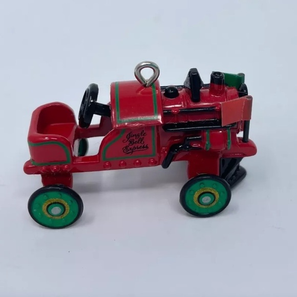 2003 Hallmark Ornament Jingle Bell Express Miniature Kiddie Car Classics #9 - Picture 6 of 9